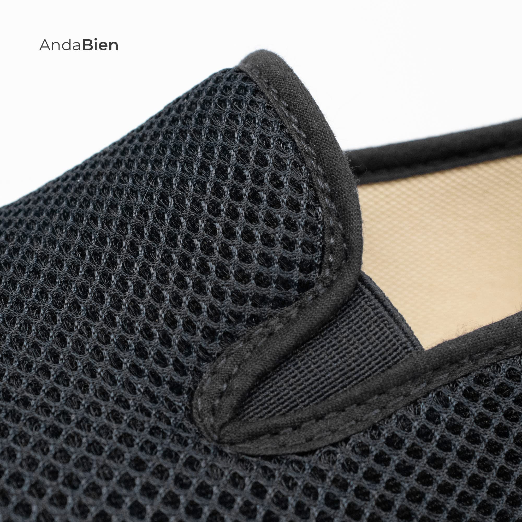 Zapatillas de Casa Hombre Mujer Unisex Verano Cómodas Respirables, Zapatos Rejilla Cuña Punta Cerrada, Suela Caucho Talla 35-46 Hecho EN ESPAÑA