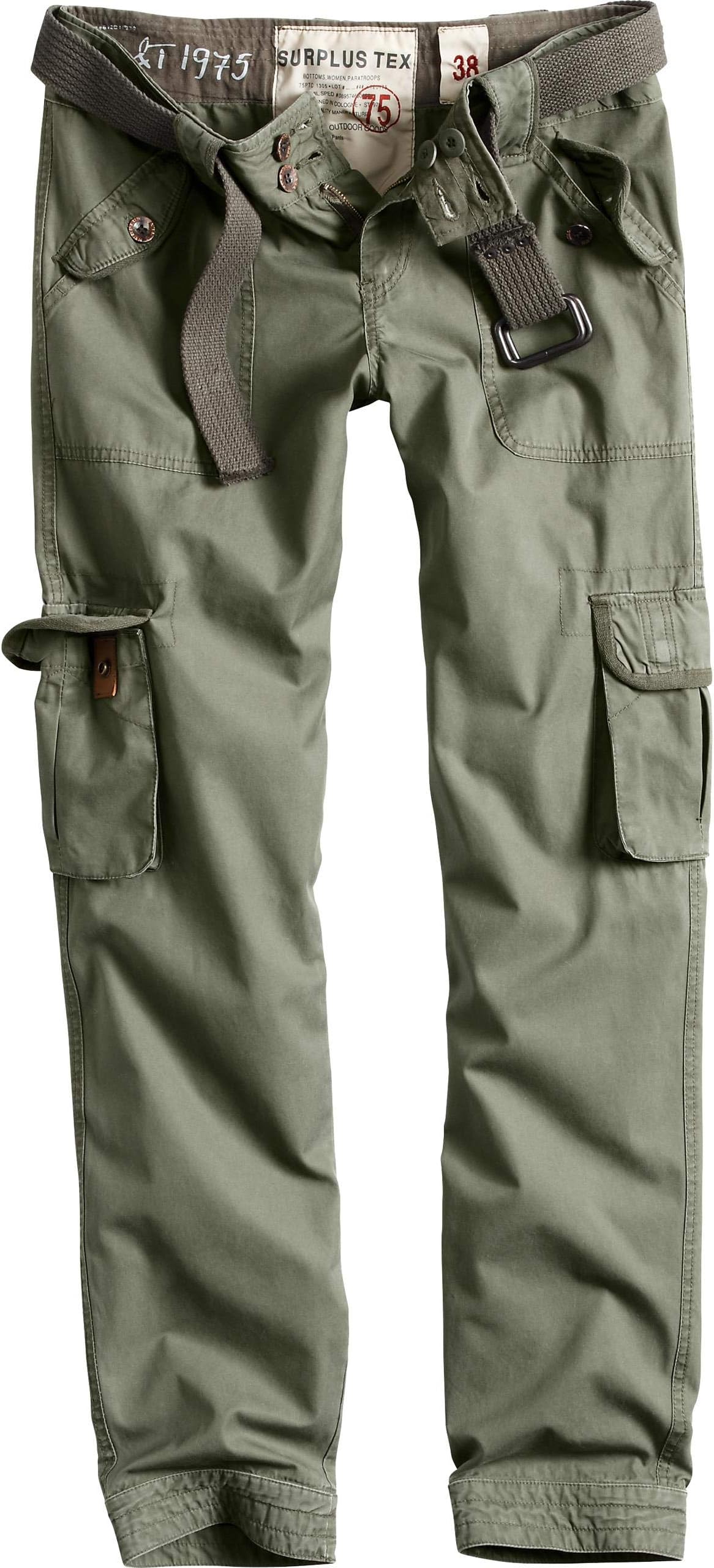 SurplusSurplus Ladies Premium Trousers Slimmy Olive