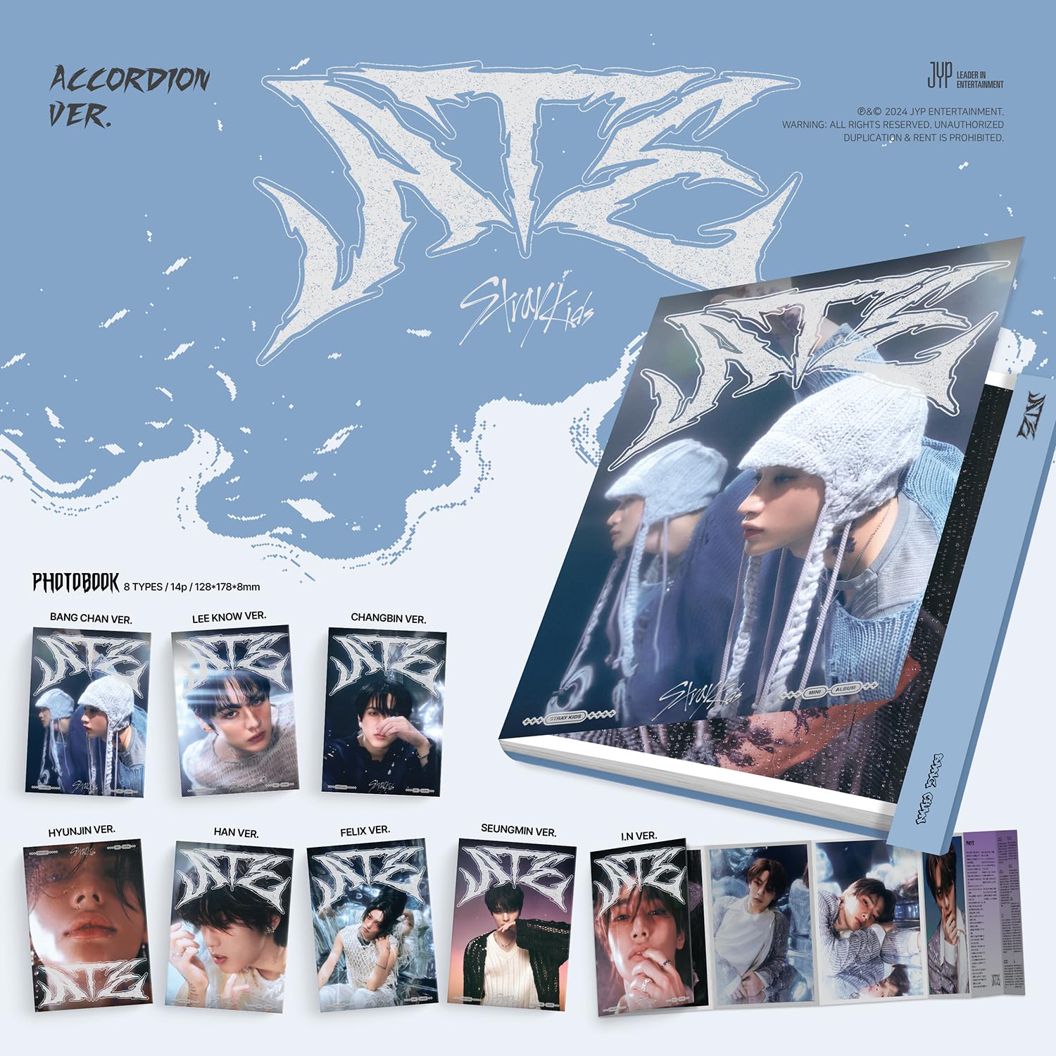Amazon.com: JYP Ent. Stray Kids - ATE (Accordion Ver. - RANDOM