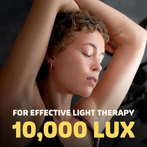 Miniatura 2 de Circadian Optics Lámpara de escritorio Lattis Bright Light Therapy  Como se ve en Shark Tank  Brillo ultra potente de 10,000 LUX  Color 5500K imita