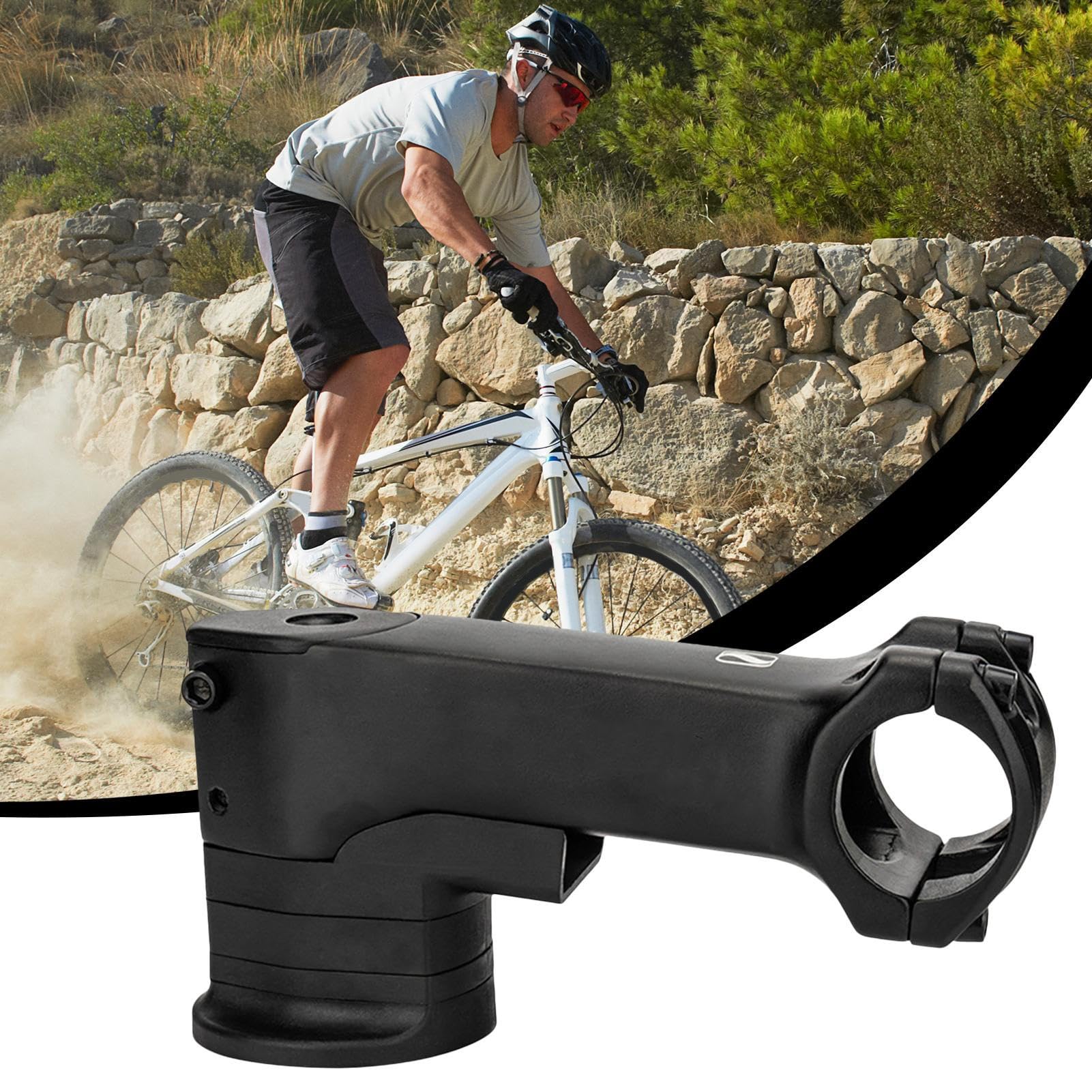 Potence Pour VTT Rehausseur de Potence en d'Aluminium Antichocs