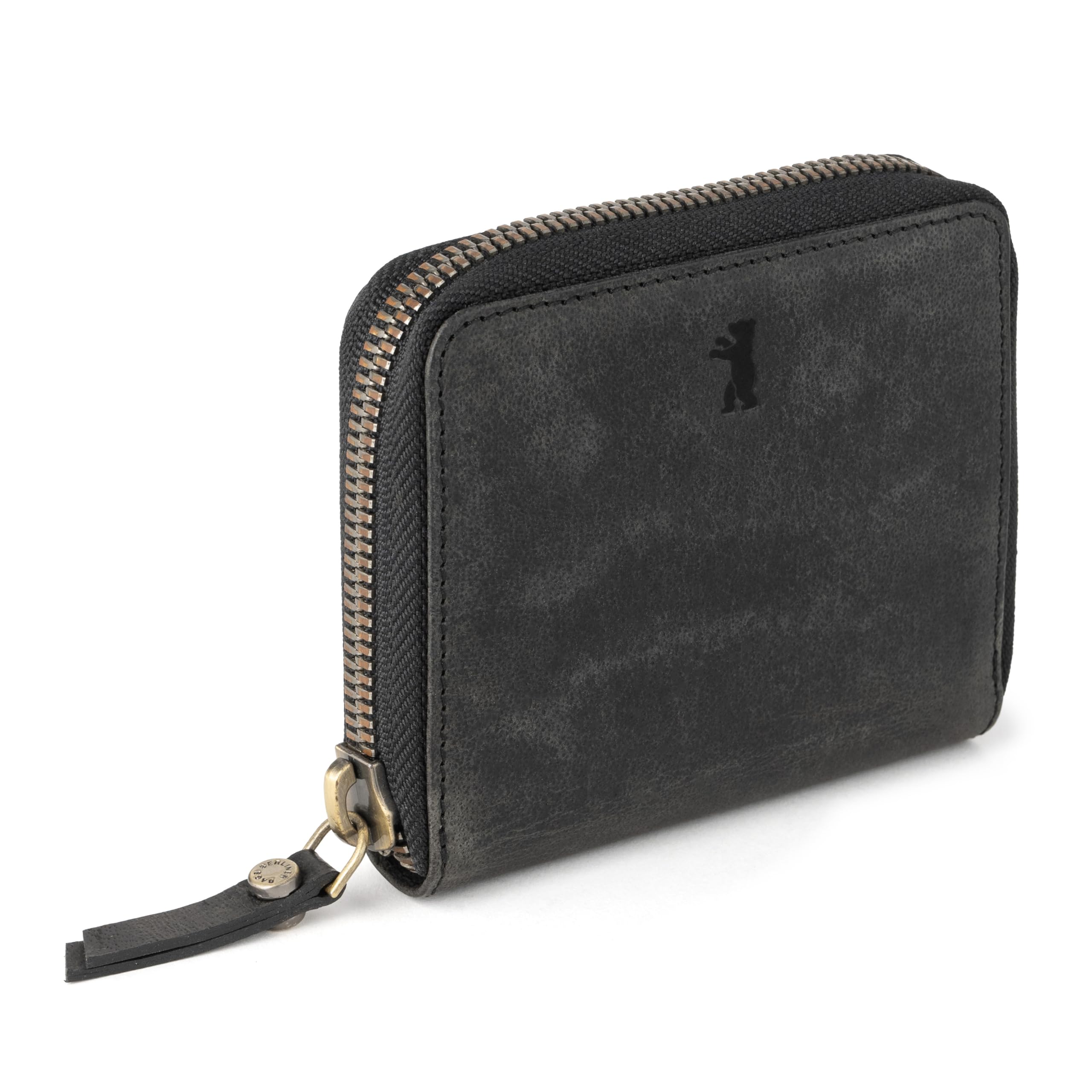 Berliner Bags Palermo Vintage Cartera Mujer Piel Auténtica con Tarjetero