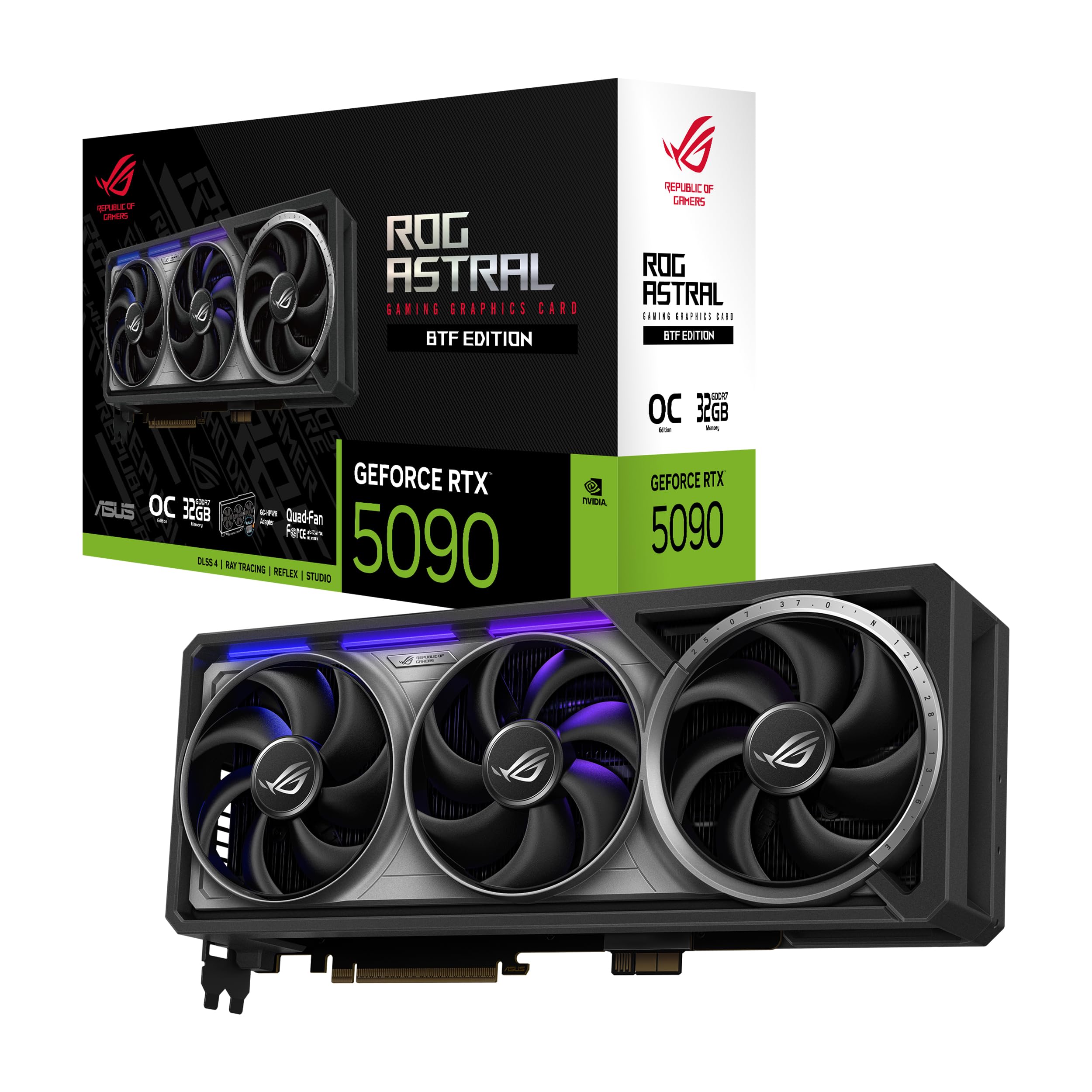 グラフィックボード・グラボ・ビデオカード ASUS ROG-ASTRAL-RTX5090-O32G-GAMING Amazon.co.jp: ASUS NVIDIA GeForce RTX 5090 ビデオカード 32GB GDDR7