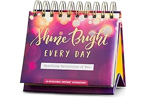DaySpring Daily Inspirational 2020 Flip Calendar: "Shine Bright Every Day: Sparkling Reflections of You"