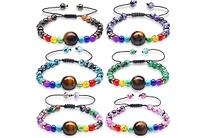 Sureio Down with the Sickness Mash Up - 6 Pcs Motion Sickness Bands Bracelet