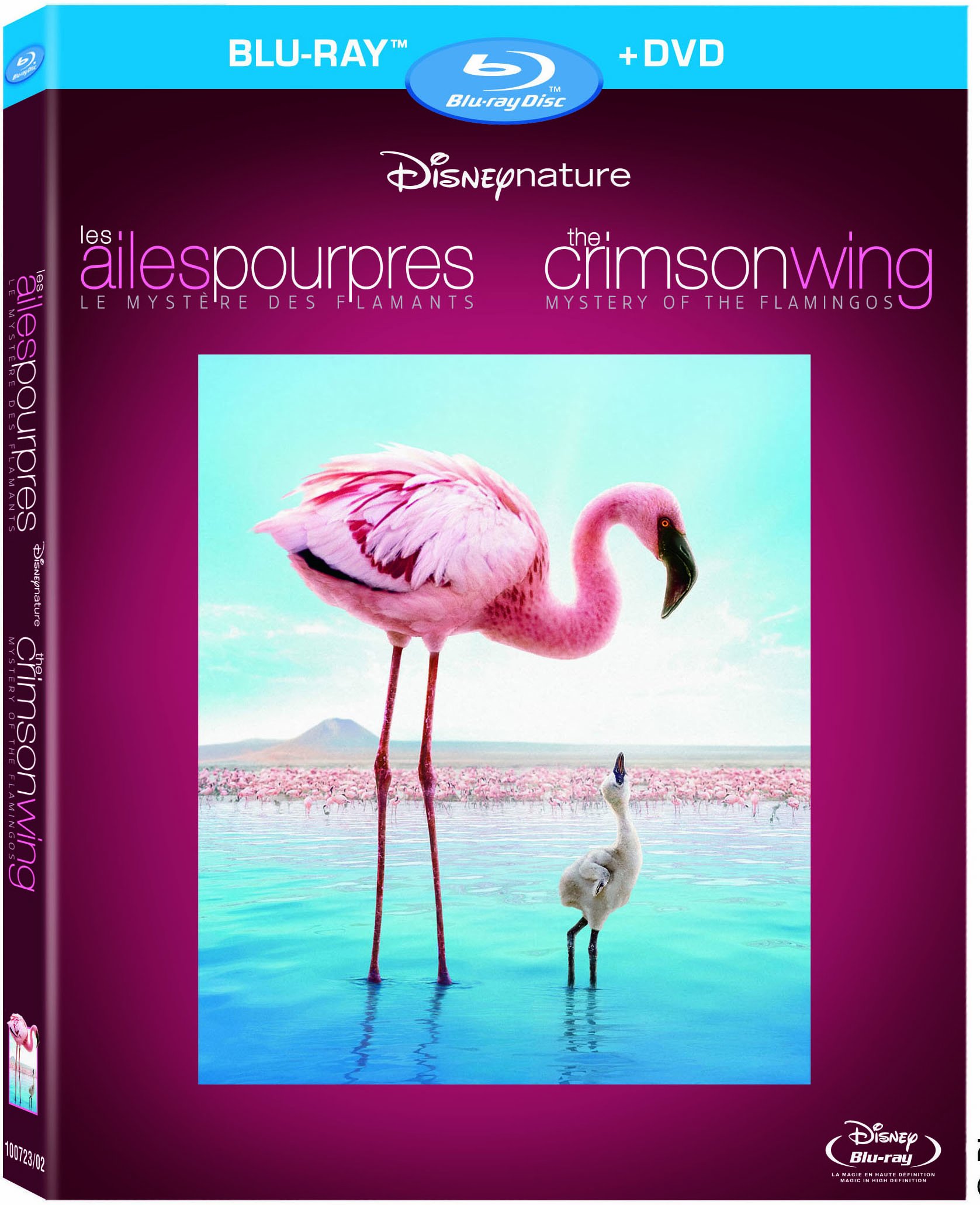 Disneynature : Les Ailes Pourpres - Le Mystère des flamants / The Crimson Wing - The Mystery of the Flamingo (Bilingual) [Blu-ray + DVD] [Blu-ray]