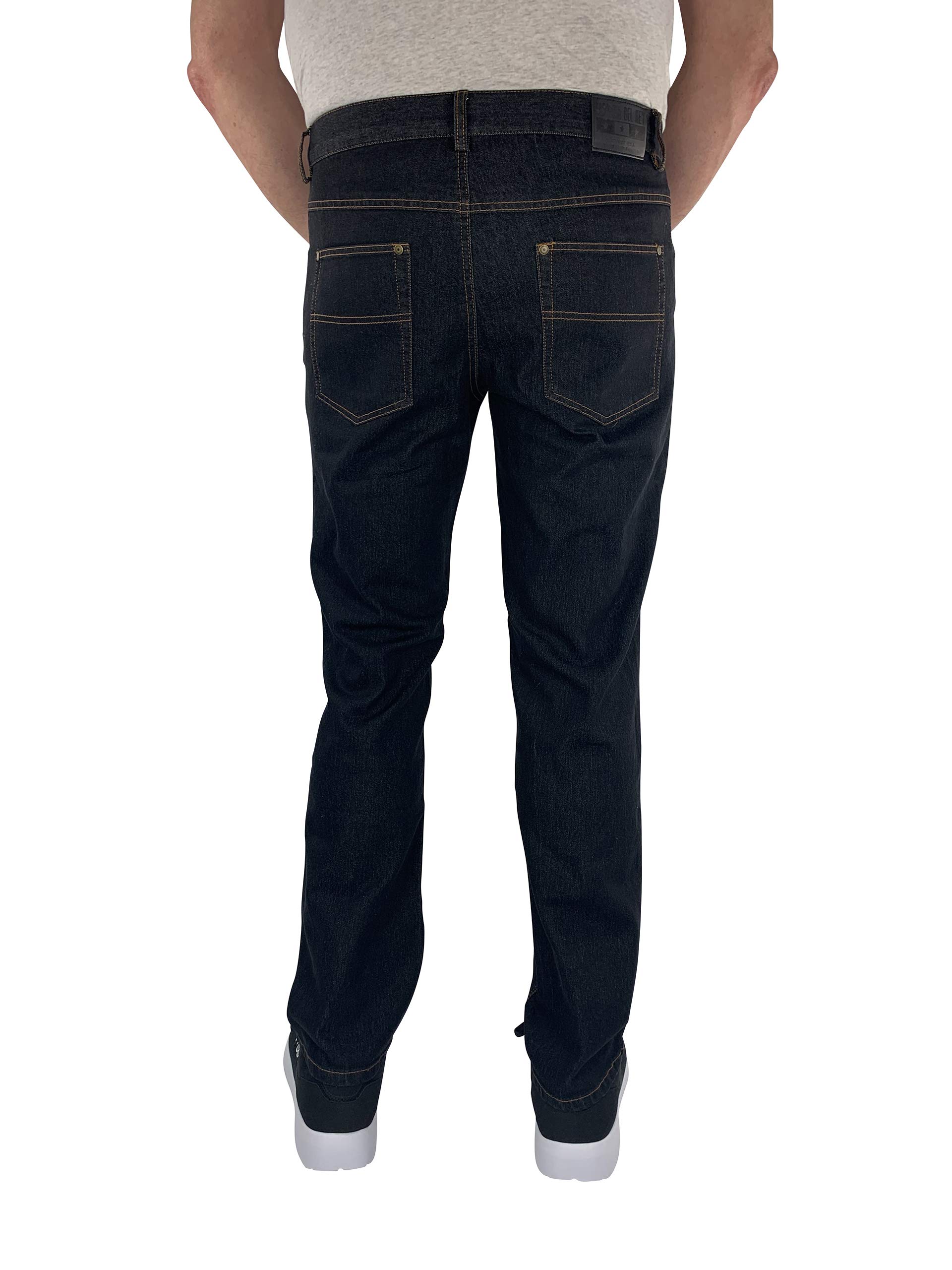 Marina del Rey Jeans Hommes Grande Taille avec Taille élastique Peter