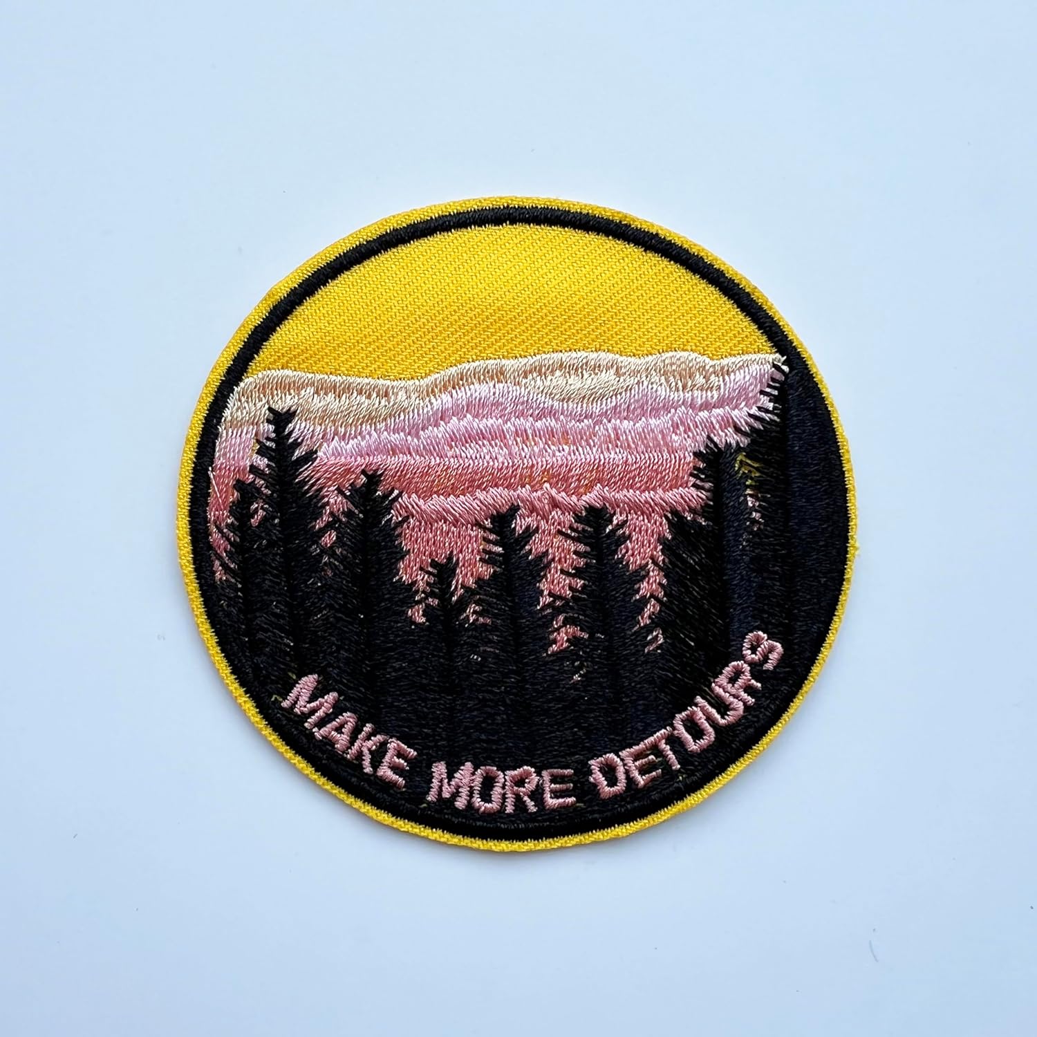 Scenery Emblem Iron On Patches Embroidered Sew On Patches