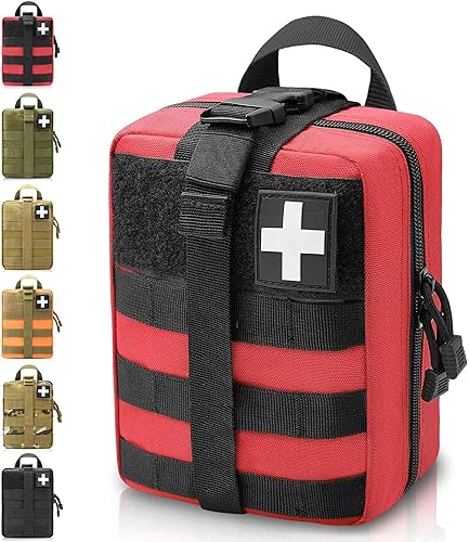 Miniatura 1 de Bolsa Molle Ifak 1000D Rip Away, táctica desgarrable, bolsa médica vacía, bolsa militar de primeros auxilios solo para camping, senderismo, viajes