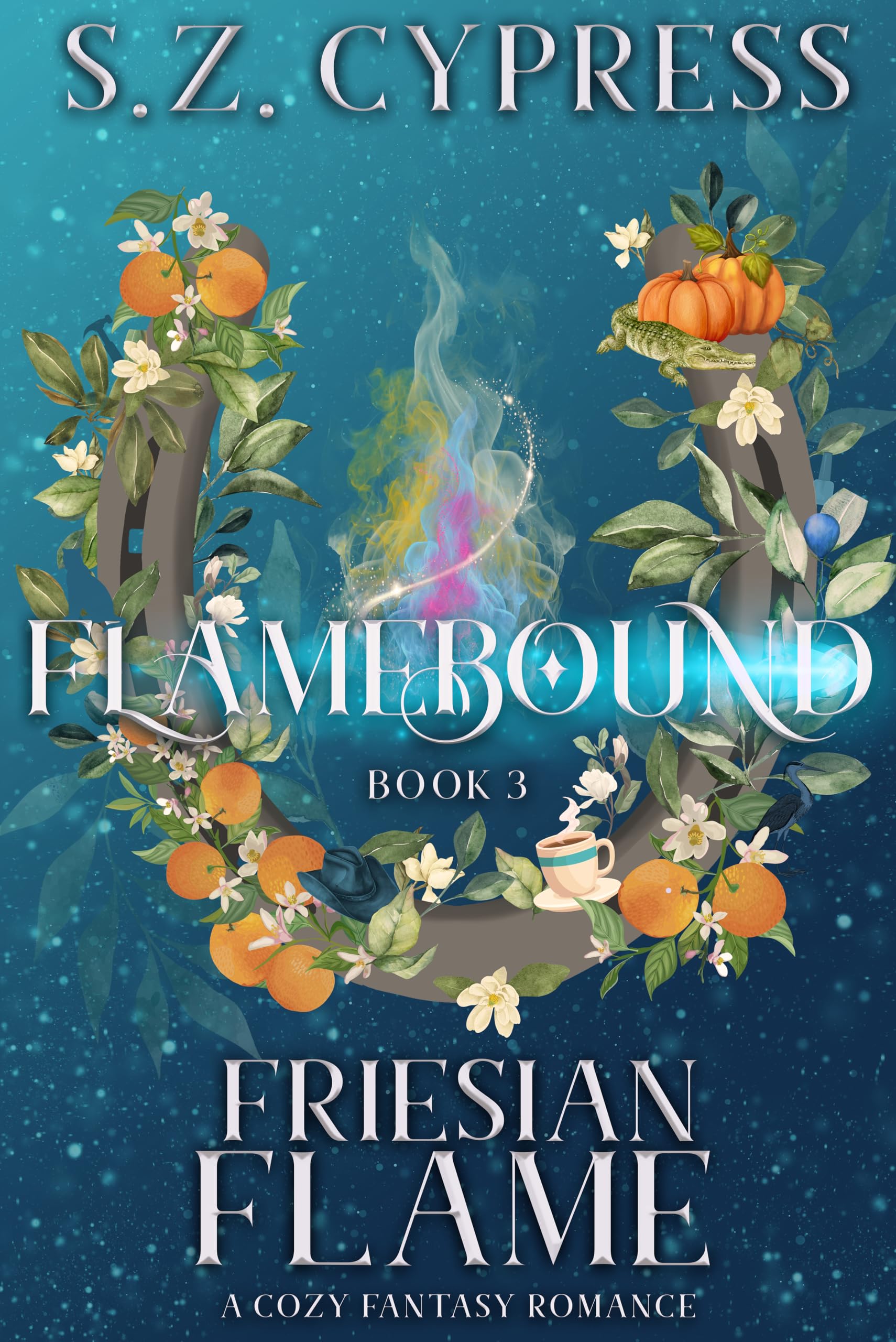 Friesian Flame: Flamebound, Book 3, a Cozy Fantasy Romance