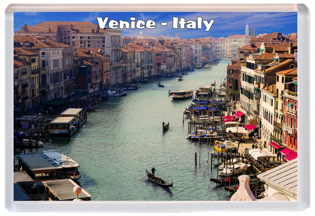 Venice - Italy - Canal - Jumbo Fridge Magnet/Magnets BBSM1428