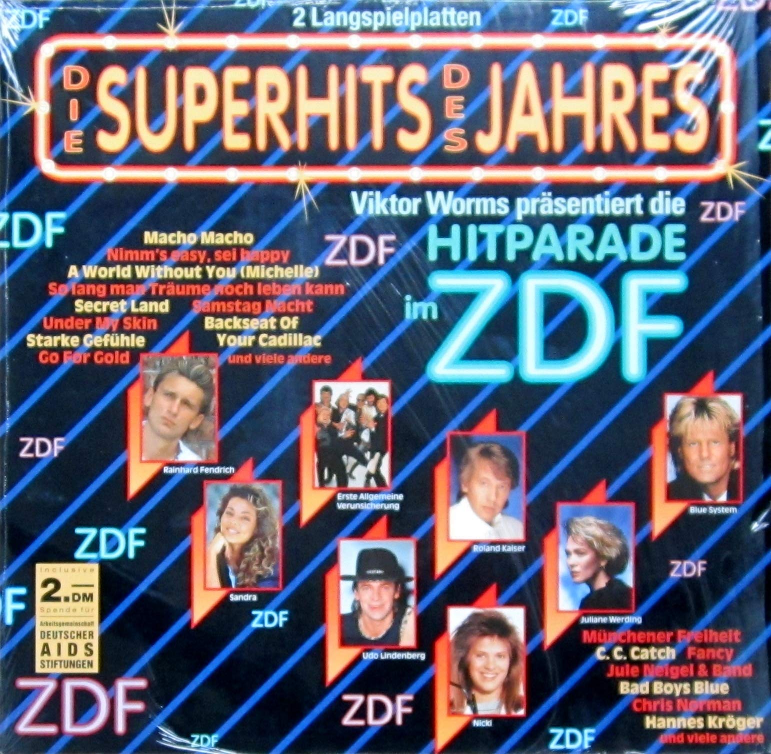 Fancy, Bad Boys Blue, Inga & Anete Humpe, Rainbirds, Sandra, Blue System..