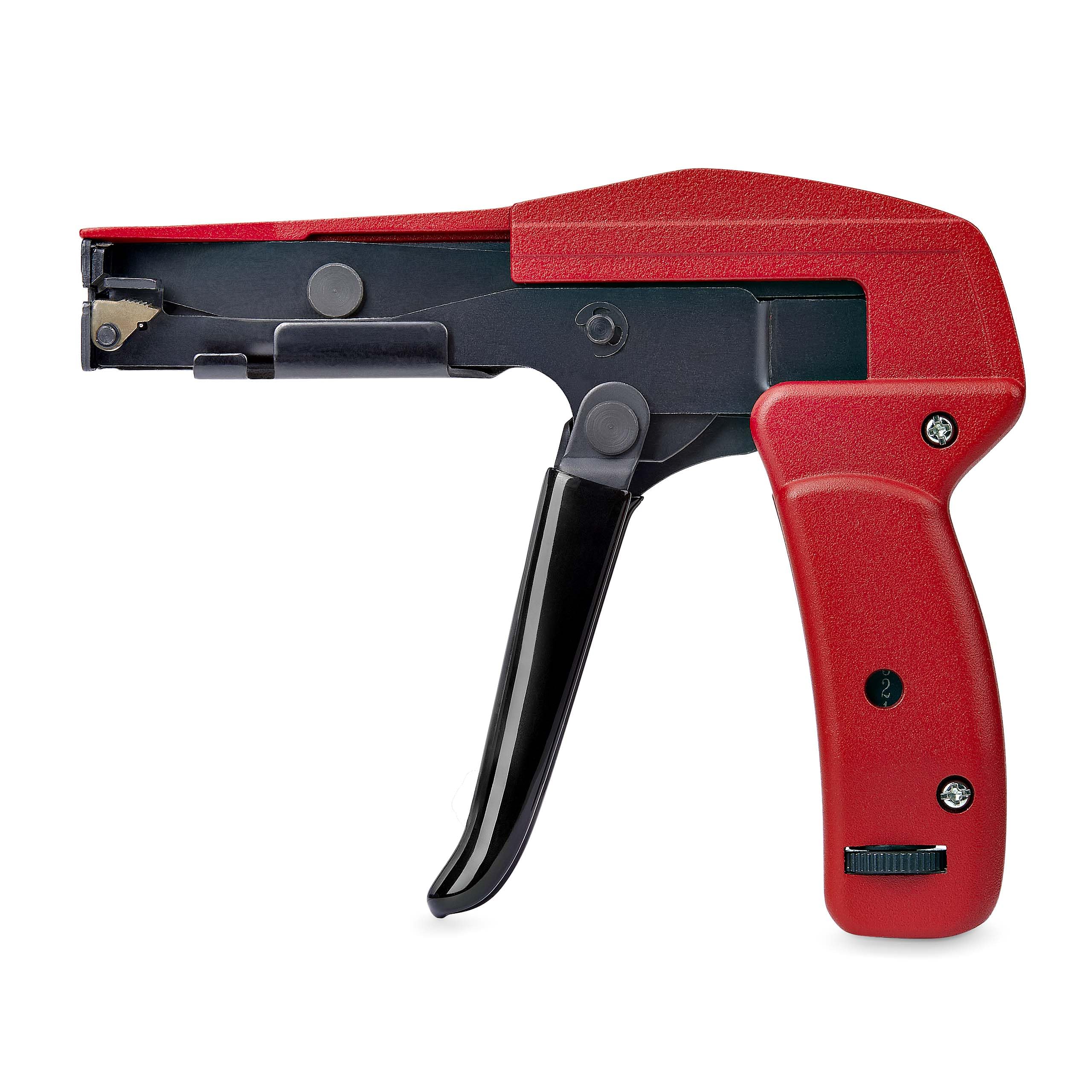 StarTech.com Pistola per fascette in nylon, pinza per l'installazione/taglio di fascette, tendifascette/serrafascette, TAA