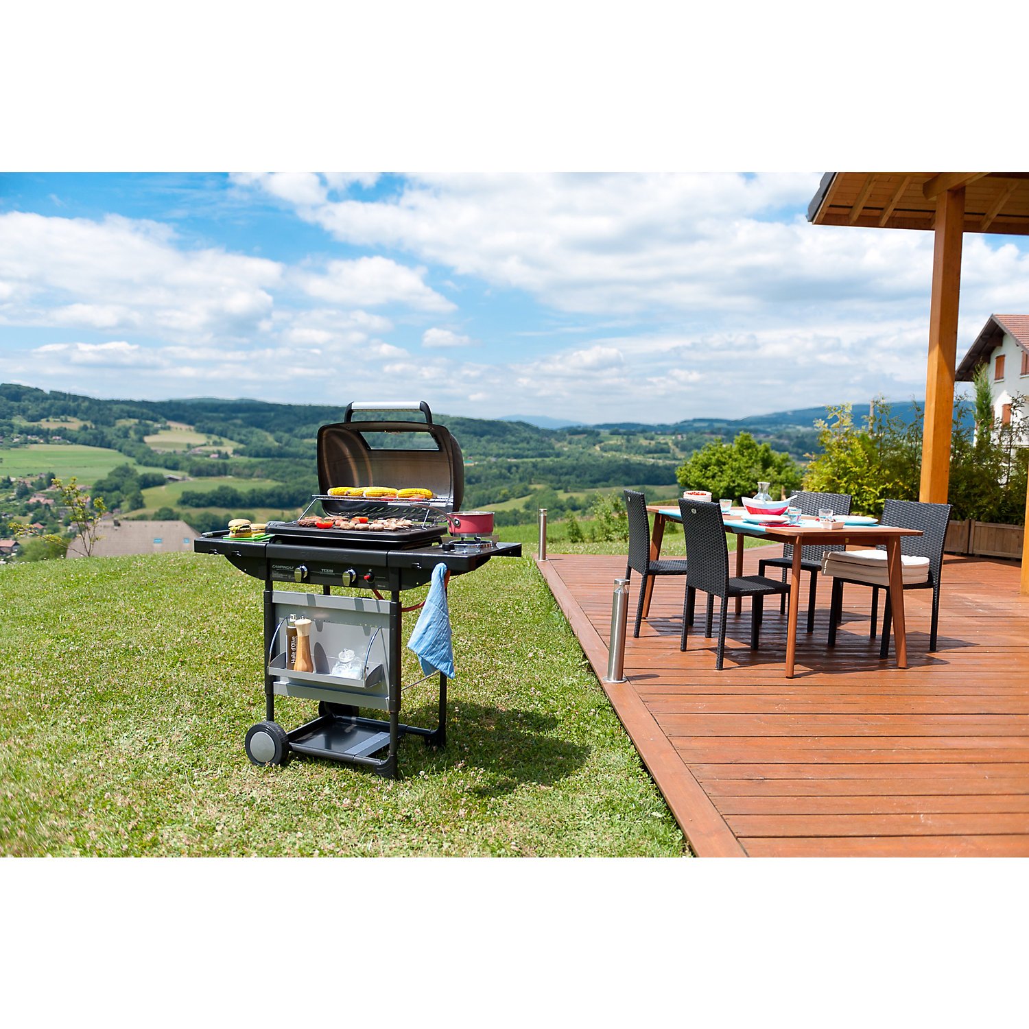 Campingaz Texas Revolution Grill Barbecue 80 x 33.5 x 40 cm 29.5 Kg