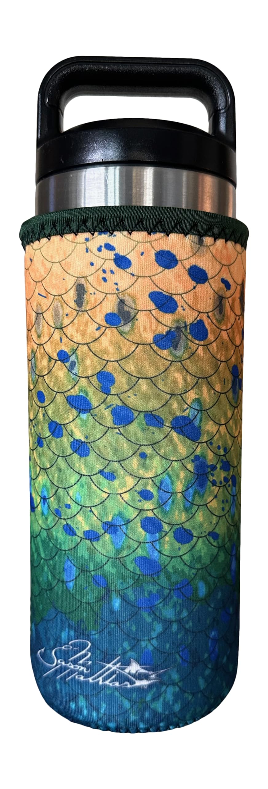 Koverz Neoprene 24-30 oz Water Bottle Insulator Cooler Coolie - Mahi by Jason Mathias