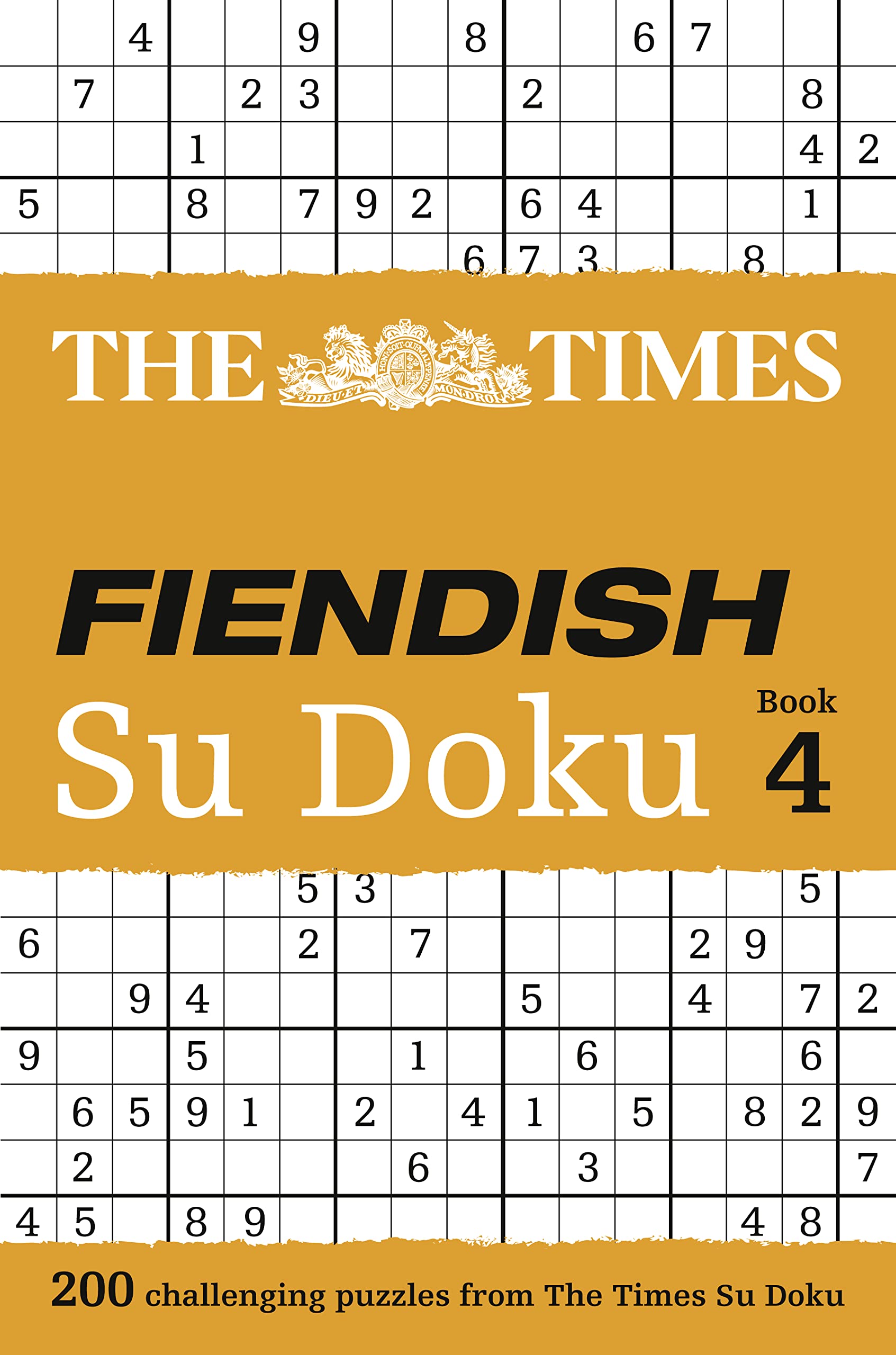 The Times Fiendish Su Doku Book 4 (The Times Su Doku)