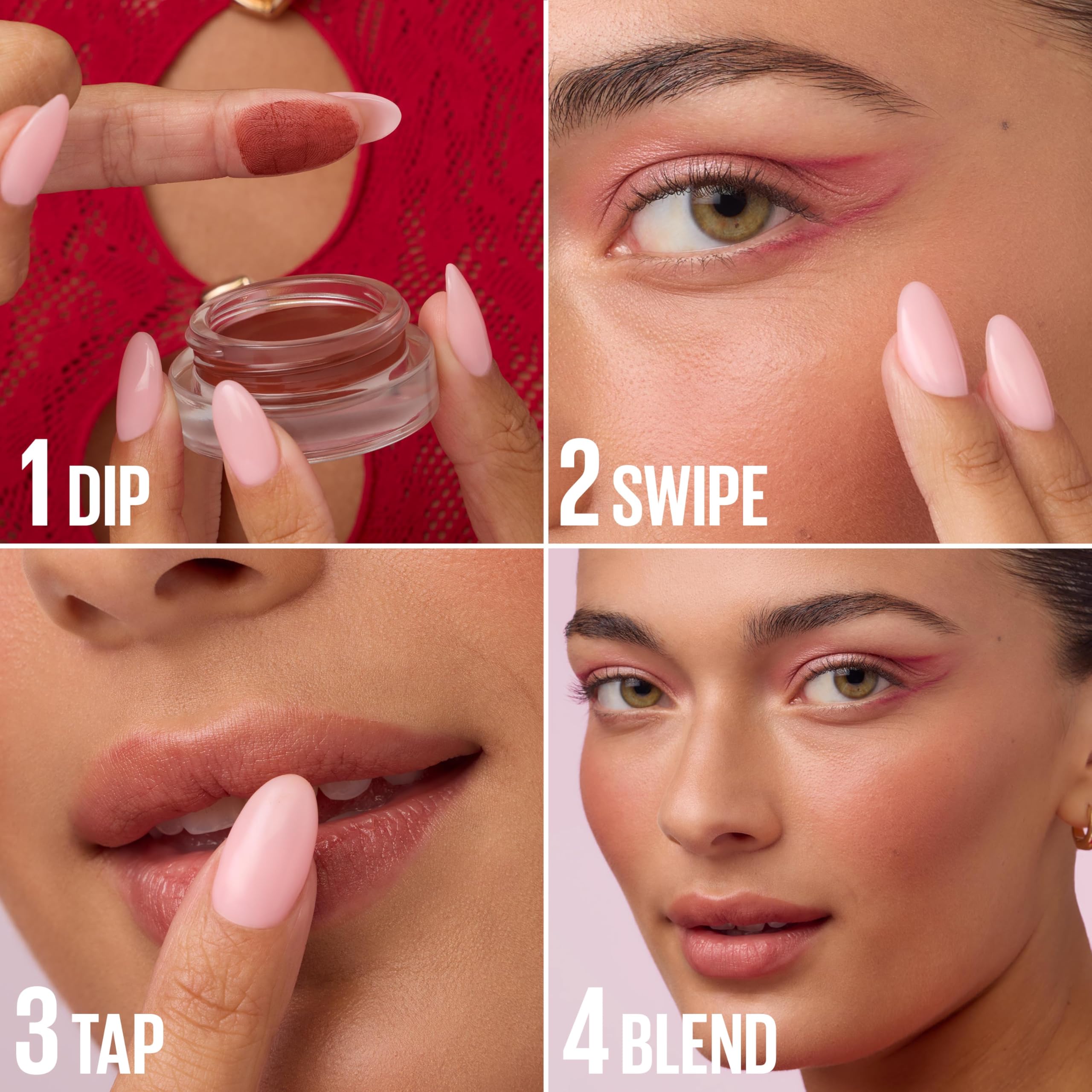 Maybelline Cloudtopia Blush & Lip Mousse - Toasted Sky -5