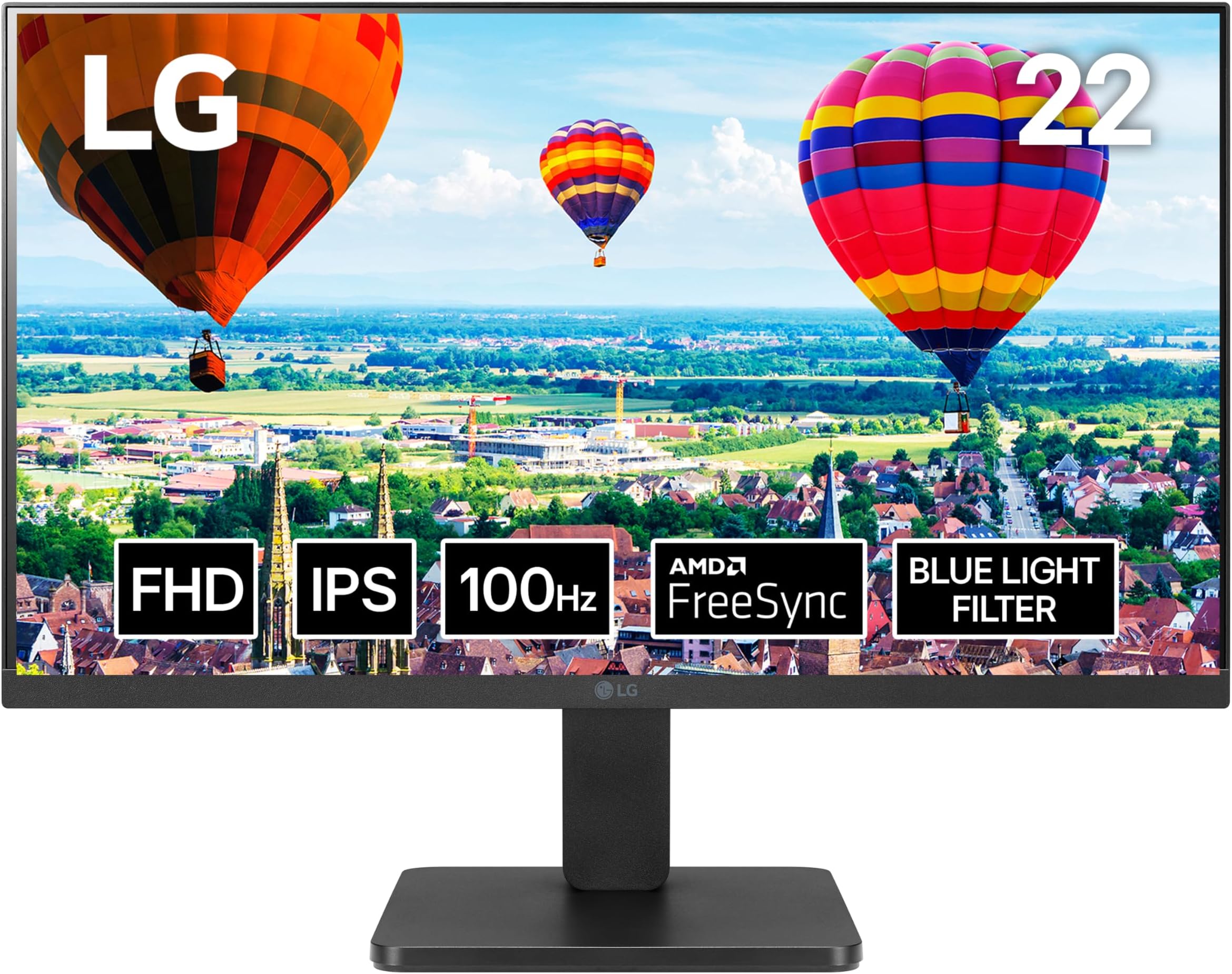 LG 22MR41A 22” Full HD VA Monitor with AMD FreeSync and 100Hz Refresh ...