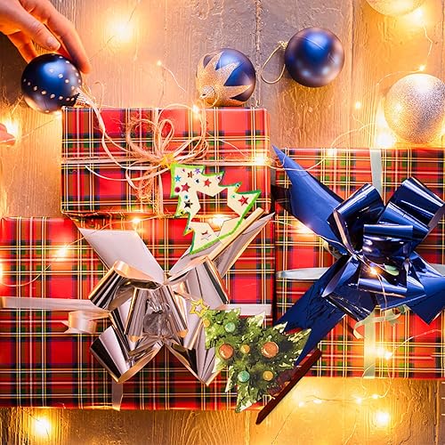 Miniatura 9 de 30 adornos de Navidad de madera en blanco sin terminar pintables, con forma de árbol de Navidad hueco, adornos colgantes para niños, manualidades