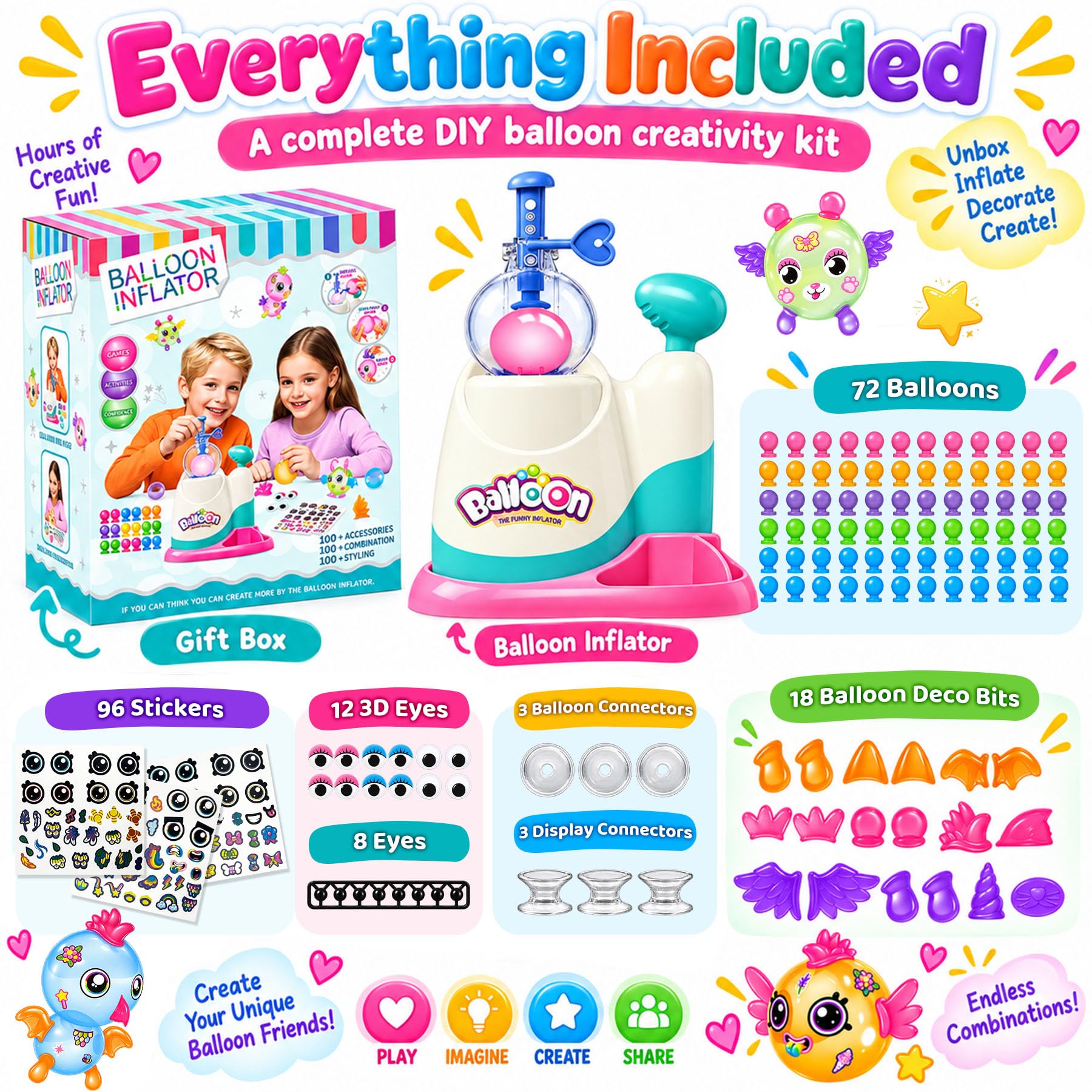 BlivEclat Balloon Inflator - Magic Balloon Maker -3 BlivEclat Balloon Inflator - Magic Balloon Maker -3