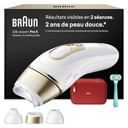 Epilateur Lumiere Pulsee Braun Smart Silk·expert Pro 5 PL5321