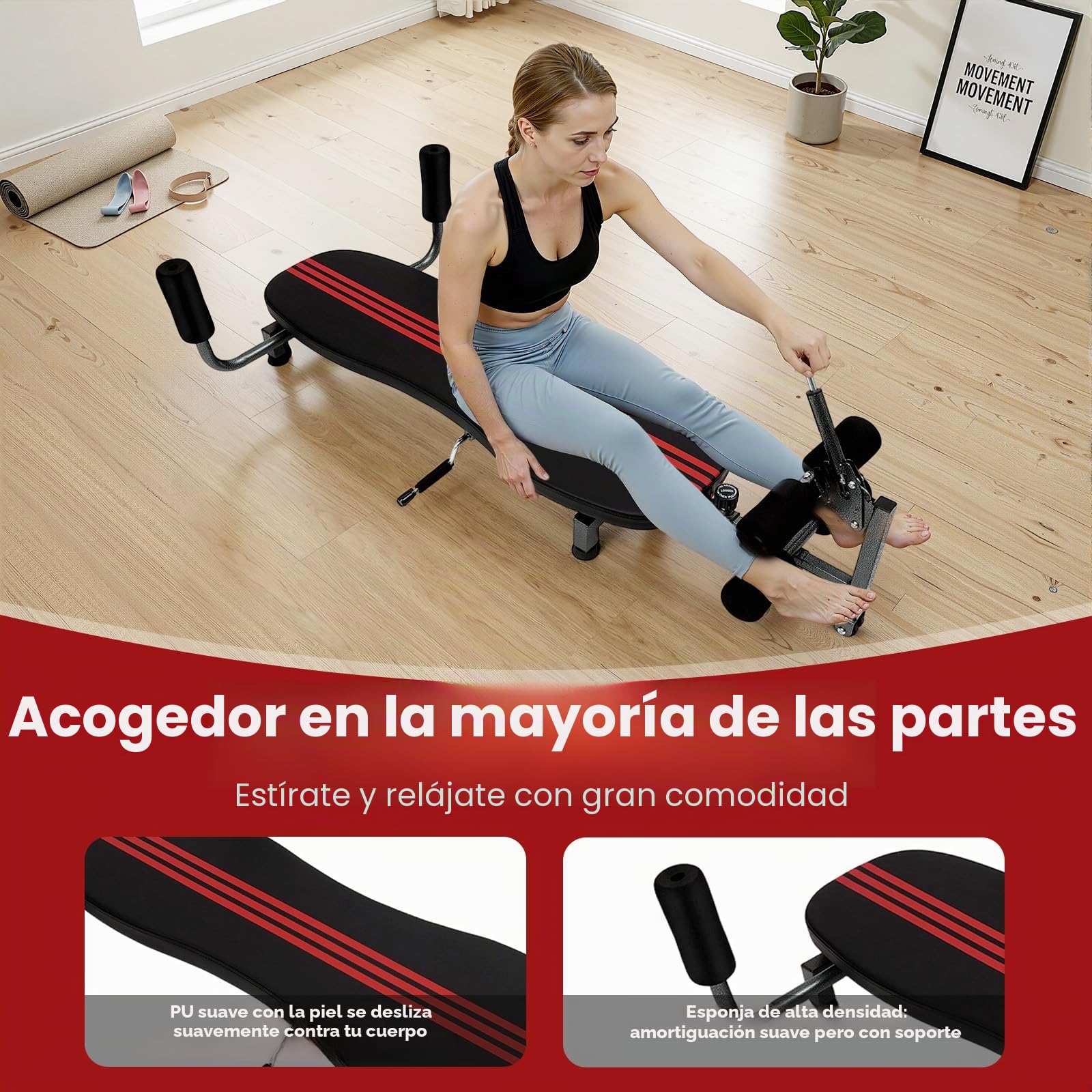 Back Stretch Traction Inversions - Mesa de inversión (columna cervical, columna vertebral, tracción, inversión con capacidad de peso de 150 kg)