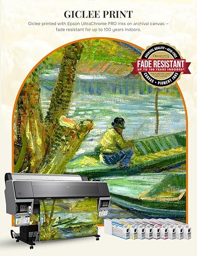 Vista 109 de DECORARTS - Almond Blossom Tree - Vincent Van Gogh Art Reproduction. Giclee Canvas Prints Wall Art for Home Decor 30x24