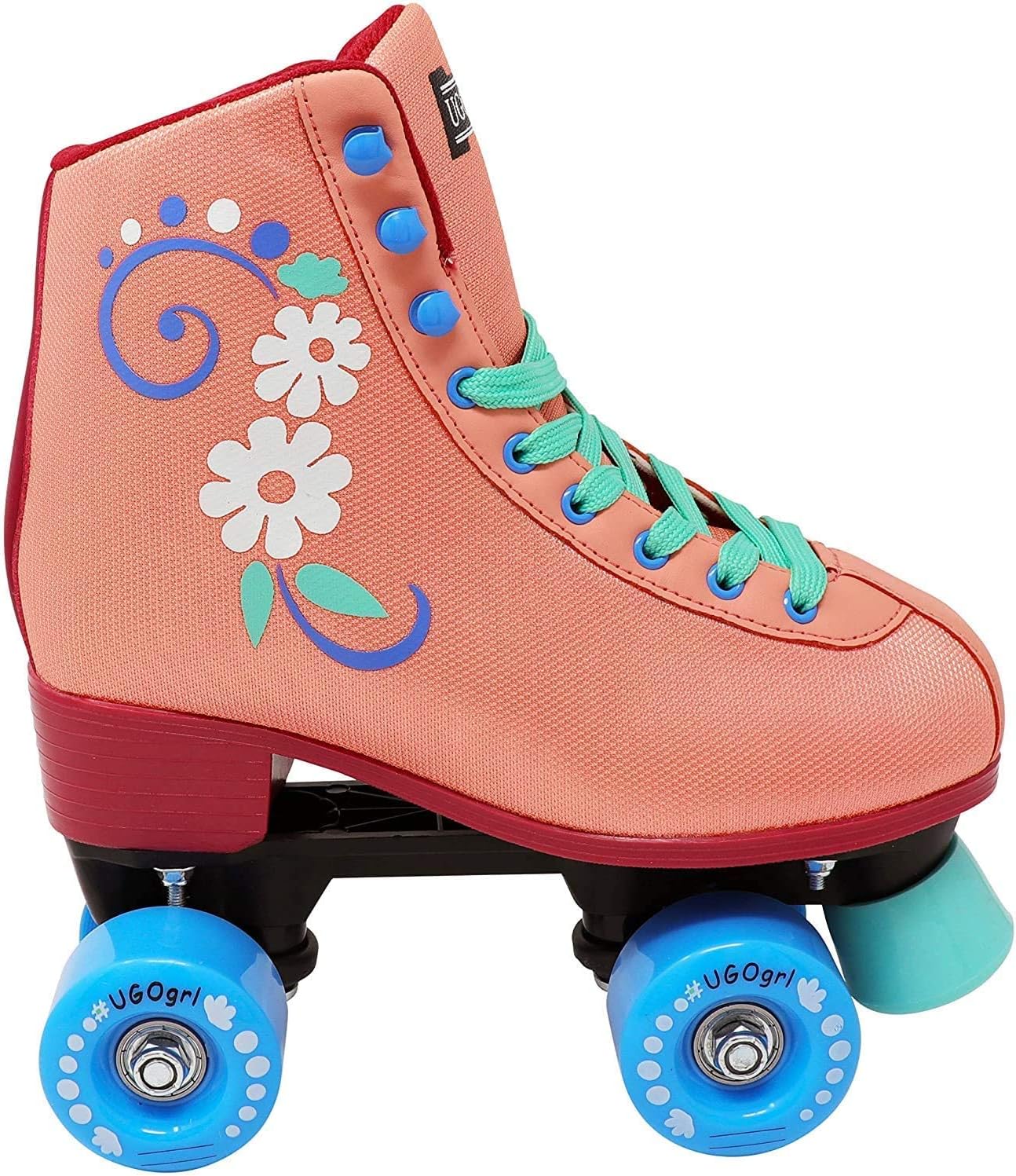 Lenexa uGOgrl Roller Skates - Kids Roller Skates - Roller Skates for Kids - Roller Skates for Girls - Girls Roller Skates - Skates Adult Women - Womens Roller Skates