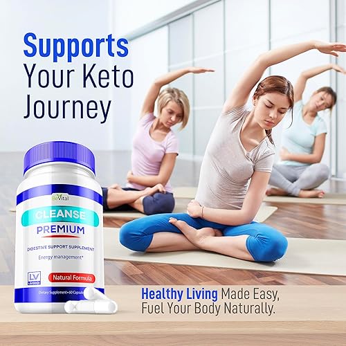 Miniatura 4 de Paquete de 3  Bevital Cleanse Premium, Cleanse Premium, Digestión Bevital Saludable, Fórmula Bevital Advanced Cleanse 180 cápsulas durante 90 días,