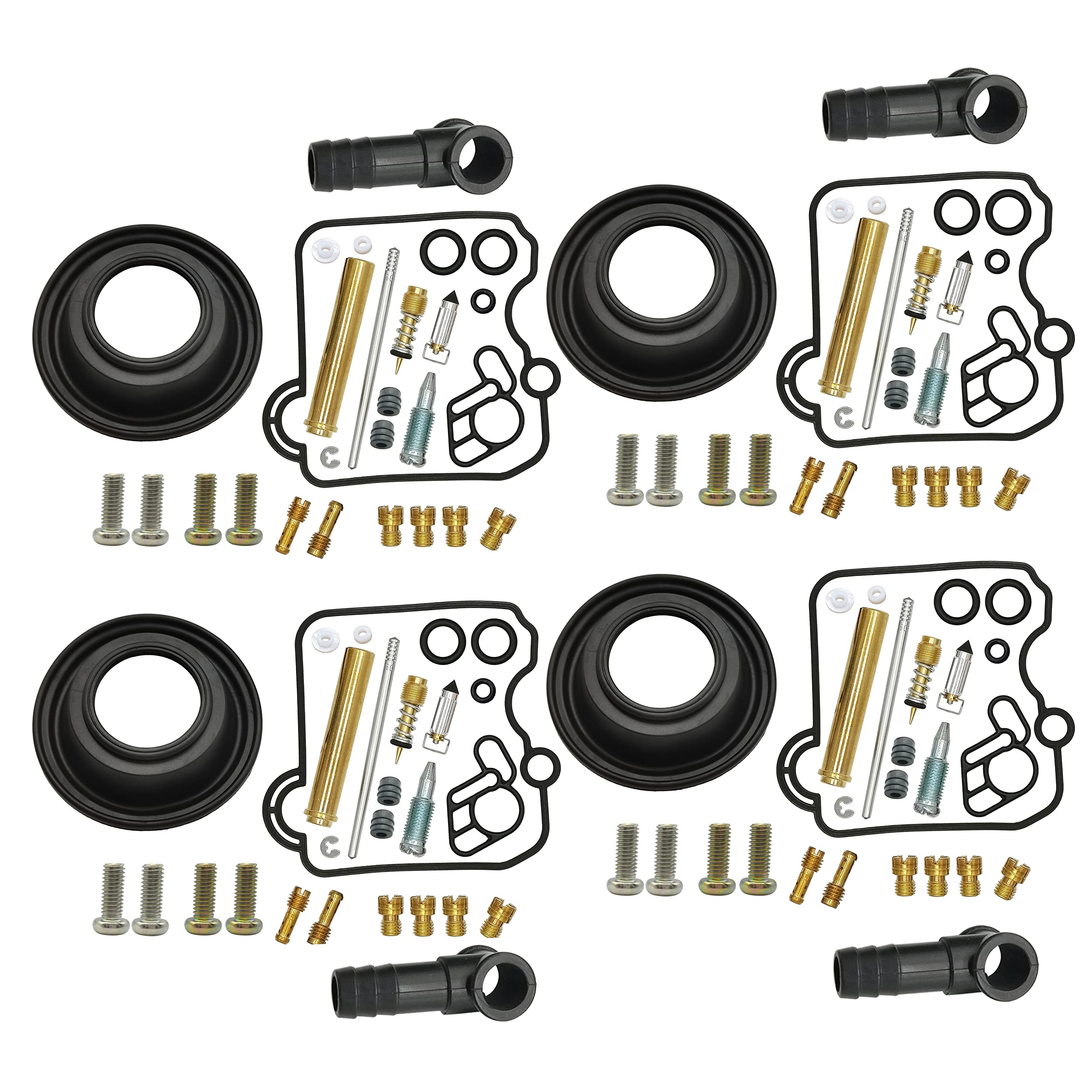 Amazon | 4セット GSF250キャブレター修理キット、 に適し スズキ