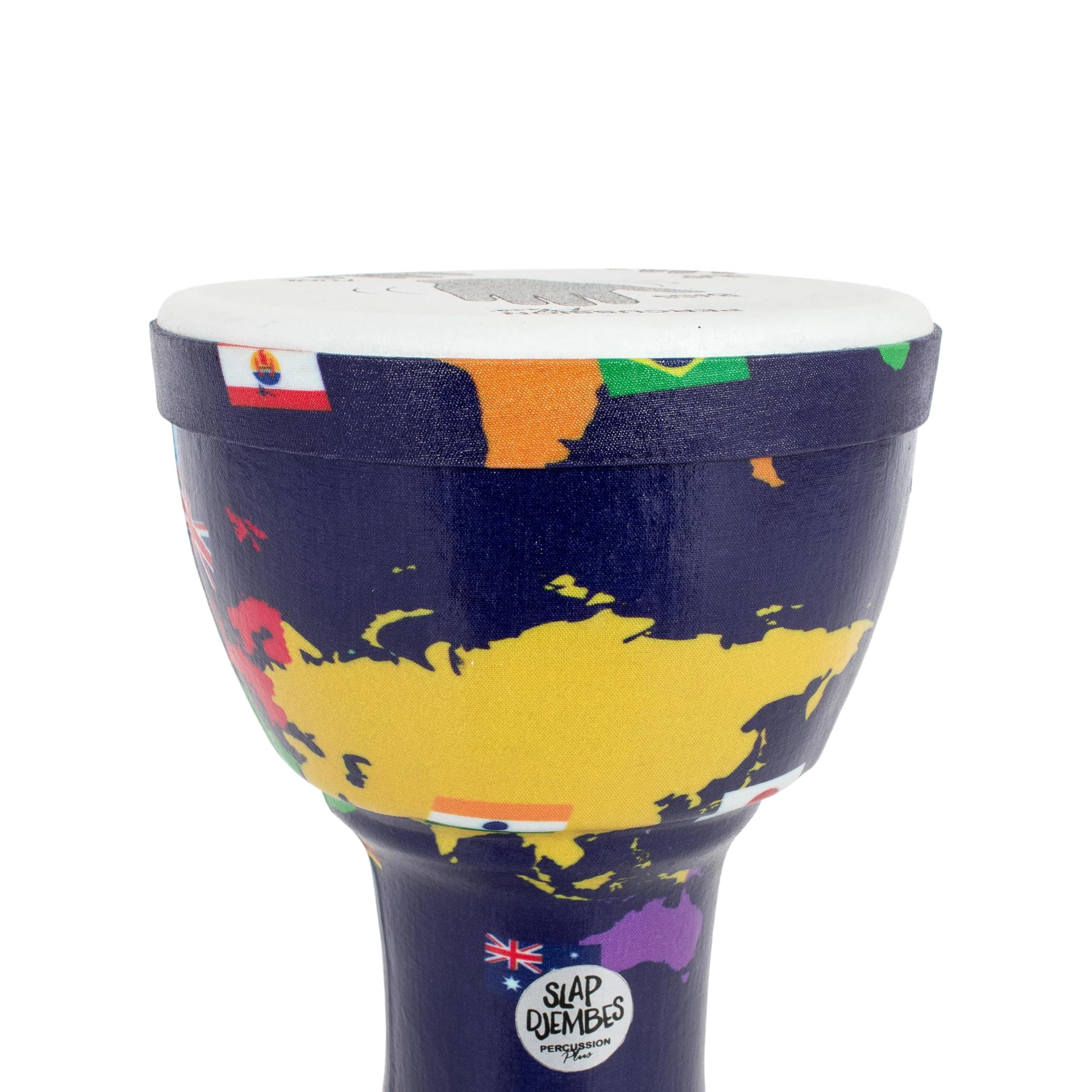 Percussion Plus World Slap Djembé pré-accordé – 17,8 cm (tête)