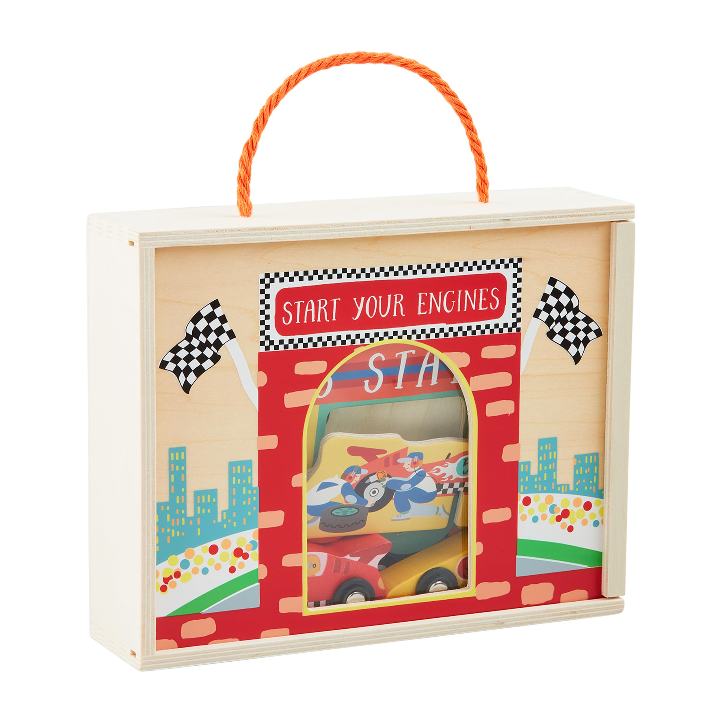 馬のなぞ　ボックスカー・チルドレン Amazon.com: Mud Pie Children Wood Racecar Boxed Set