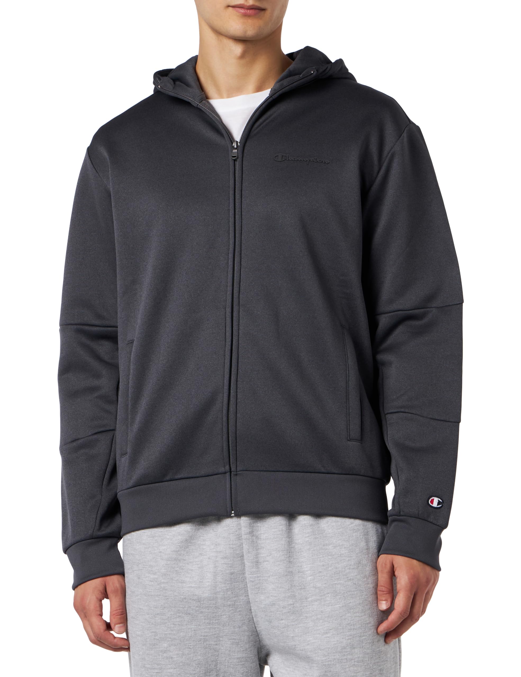 Champion Bluza z kapturem Mężczyźni Legacy American Classics - Storm Fleece Full Zip