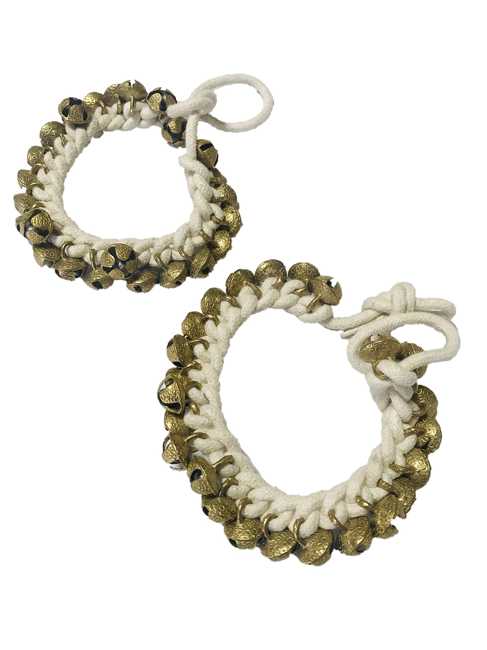 Amazon | グングル(足鈴) ペア ベル50個 / Ghungroo pair(foot bell 50