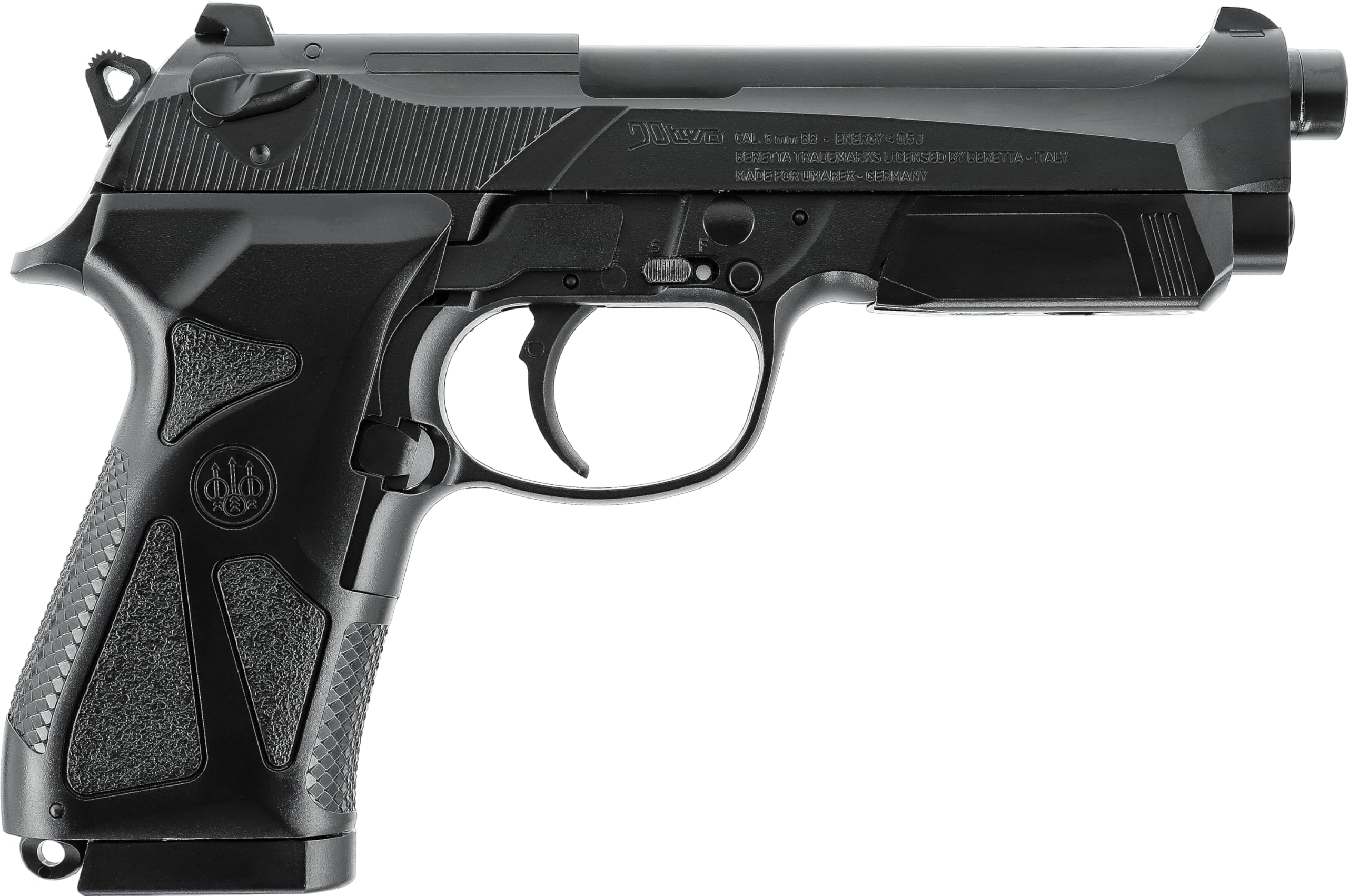 Beretta 90 TWO Noir SPRING 0.5J Adulte unisexe, Taille unique