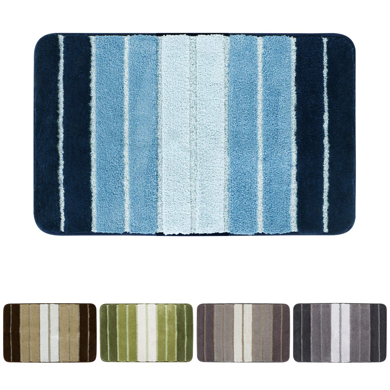 HOKIPO Modern Bath Mats (Brown, Microfiber, Large) (B0859X4CGZ) Amazon Price History, Amazon Price Tracker
