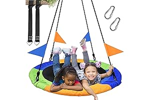 PACEARTH Saucer Tree Swing: Soaring Adventure for Kids