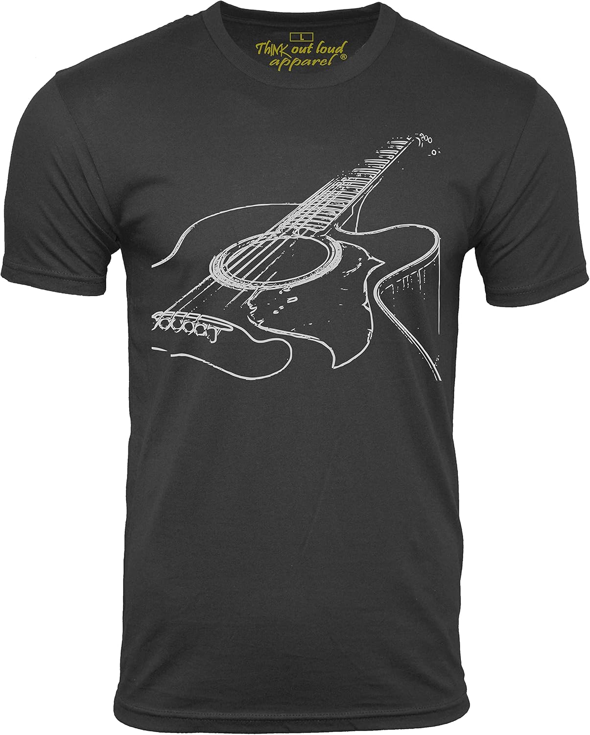 Guitar T Shirt Cool Musician Tee Music T-Shirt Artistic Tshirt