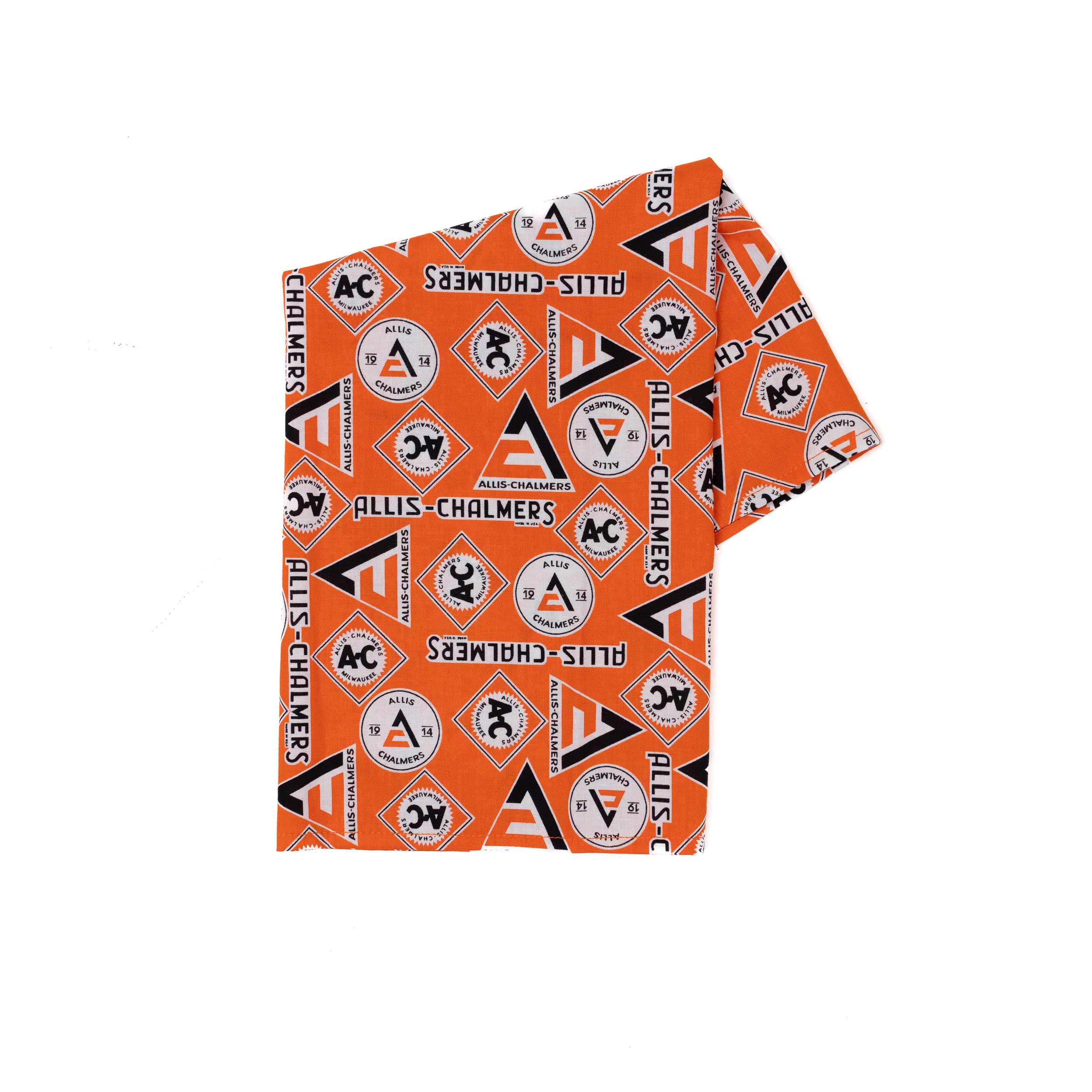 Allis Chalmers Logo Bandanna, orange