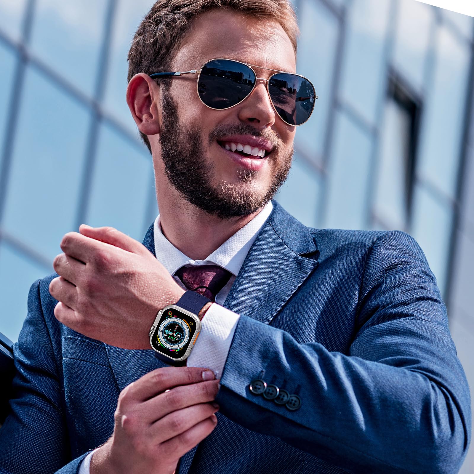 服/ファッション Apple Watch SE Amazon.com: Sport Bands Compatible with Apple Watch Band Ultra 3/2