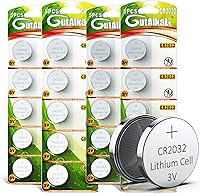 Vista 9 de GutAlkaLi Paquete de 10 baterías CR2032 – CR2032 3V batería – CR 2032, batería de moneda de 3 voltios