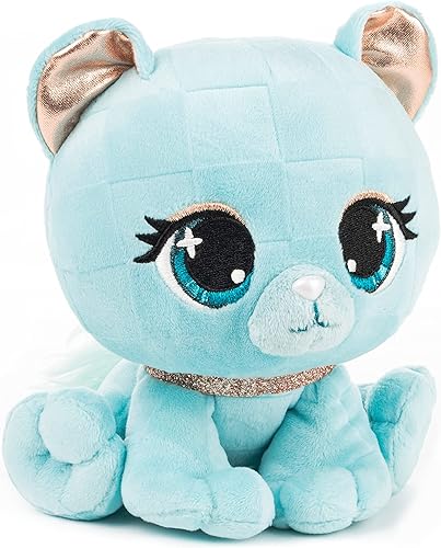 Miniatura 4 de GUND - Peluches P.Lushes de moda de diseñador, perrita Cala Bassethound de felpa suave, diseño rosa y negro, 6 pulgadas