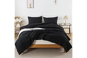 Andency Black Full Size Comforter Set - The Ultimate Comfort for Restful Nights