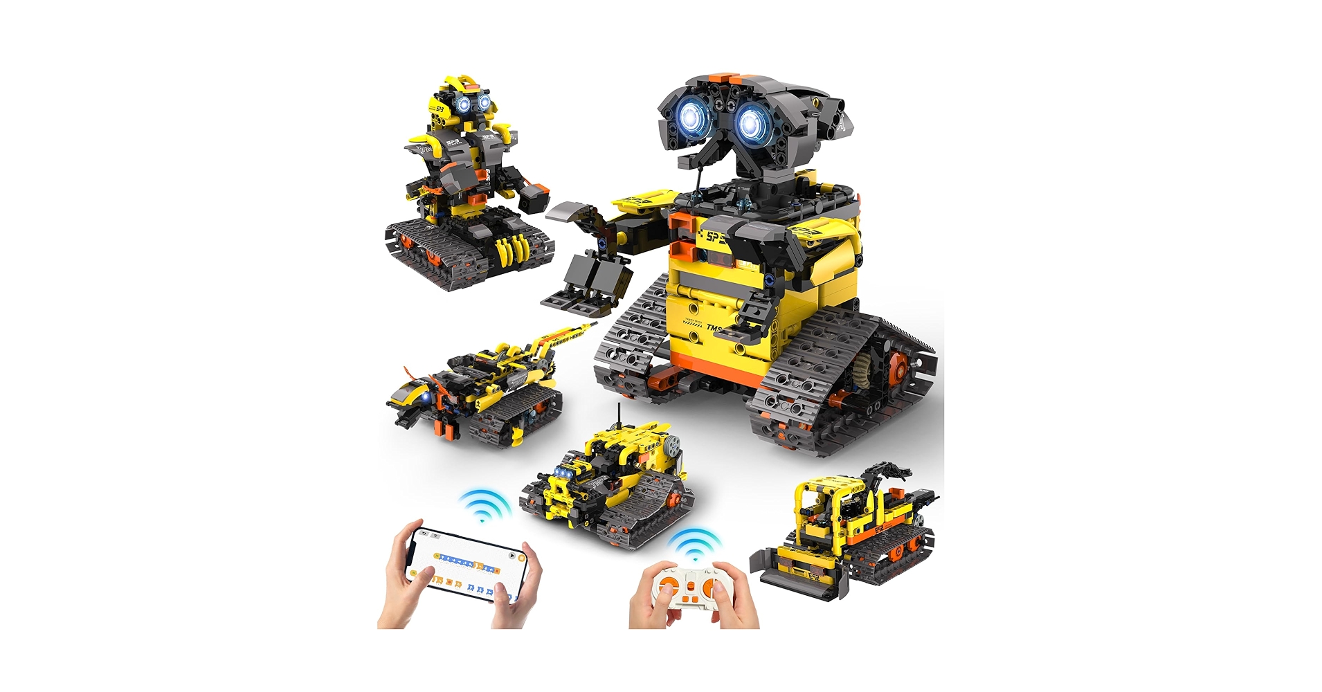 ロボット kntoy65-0832 L BUILD Amazon.com: 5 in1 Stem Robot Building Kit for Kids Ages 8-13