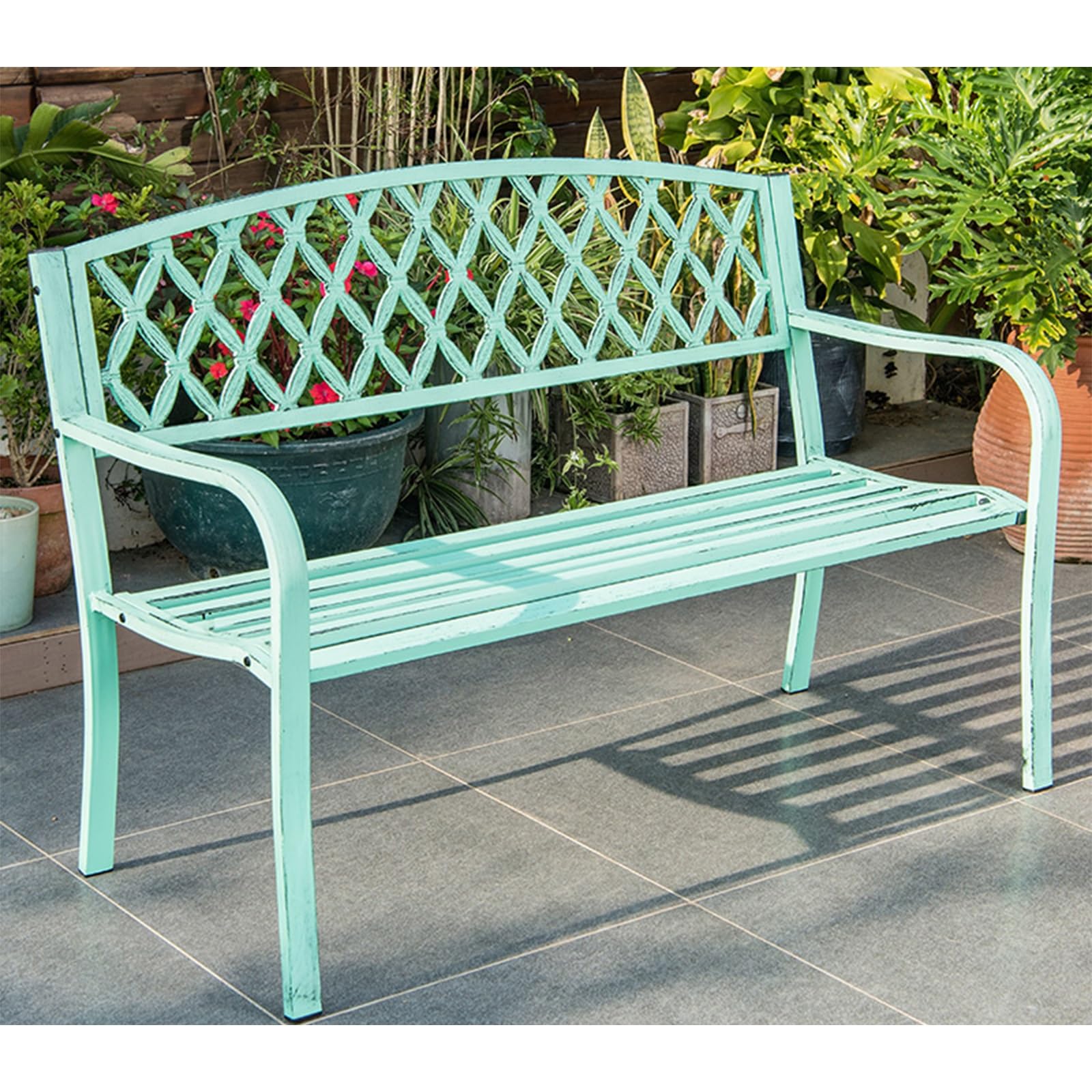 SMDLKVM Outdoor Benches, Garden Benches, Smooth And Burr-free