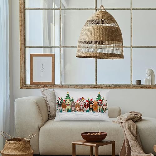 Miniatura 3 de Fundas de almohada de vaca de las tierras altas de 18 x 18 pulgadas, decoración de vaca de las tierras altas, almohada de vaca, decoración de