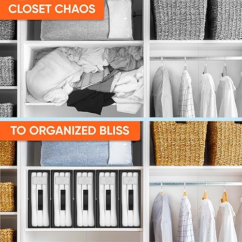 Miniatura 6 de Organizadores y almacenamiento de sábanas - Organizador de almacenamiento de sábanas, organizador de sábanas tamaño King para organización de