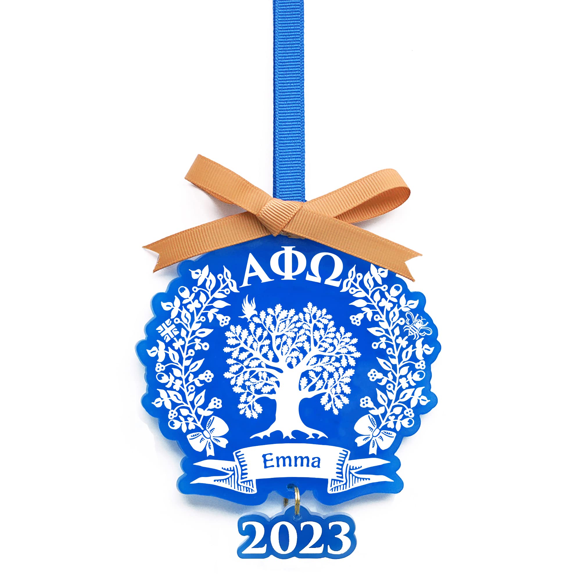 Alpha Phi Omega Sorority Ornament