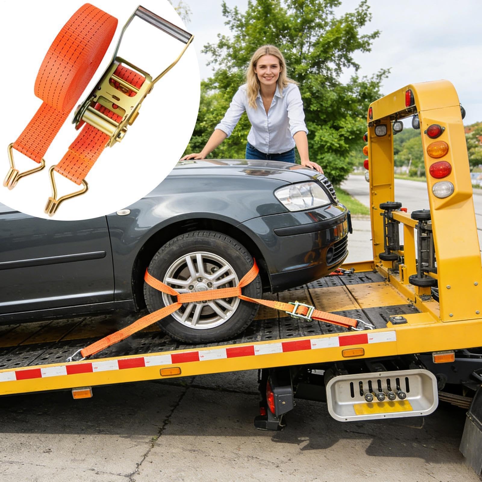 di tensione per binari delle ruote, set di 4 robusti tiranti per furgoni, camion, camper, moto, biciclette, kayak, carichi | per veicoli, furgoni, camion, moto, barche, kayak, rimorchi, camper