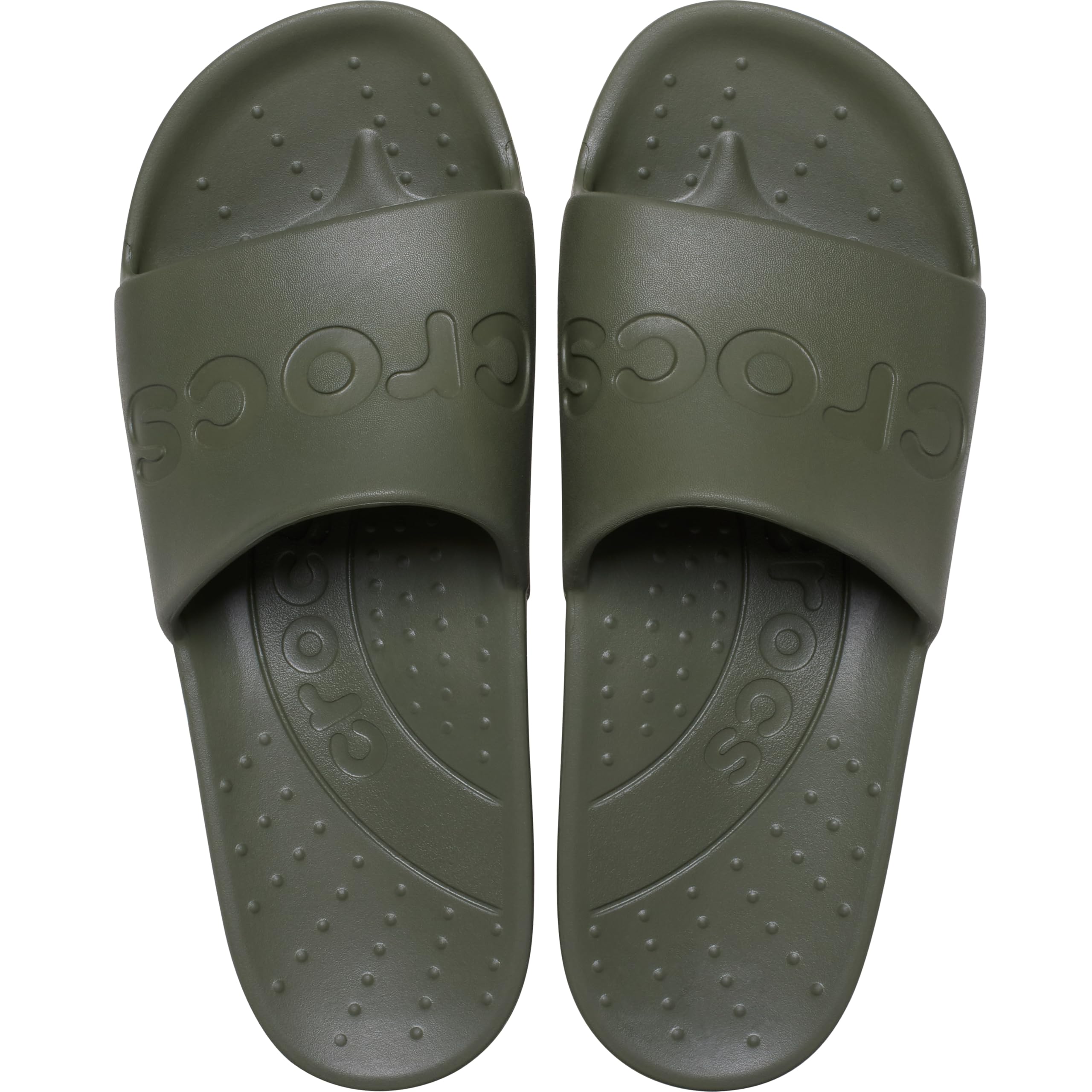 Crocs Unisex Slide, Army Green, 37/38 EU